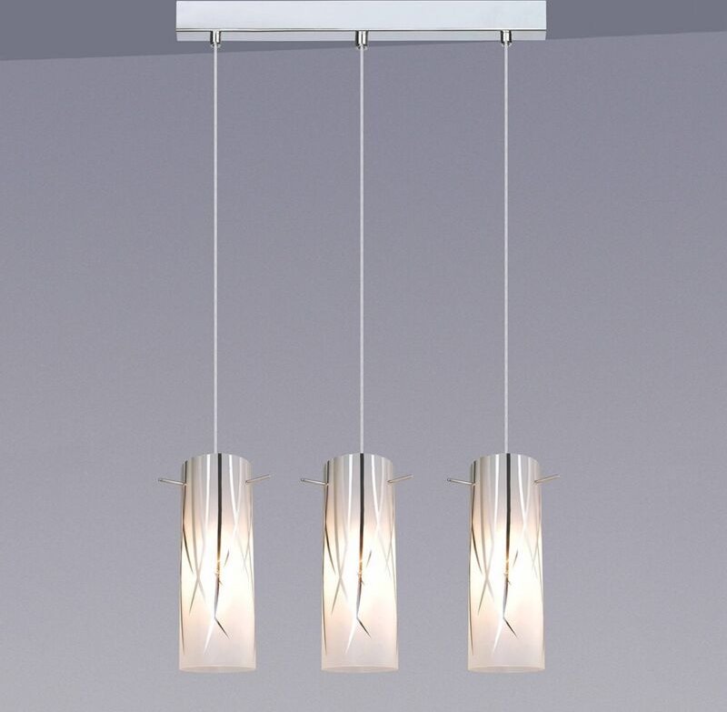 Moderne Pendelleuchte Kosma Chrome