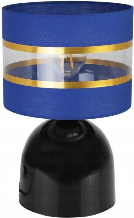 Nachttischlampe, Eleganter Goldener Lampenschirm, 20 Cm