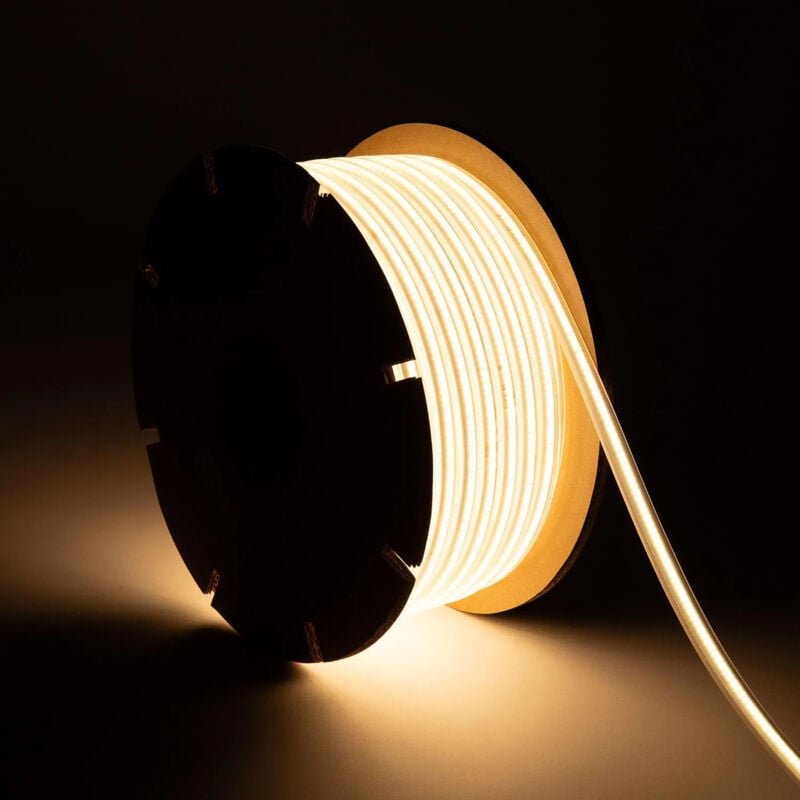 Thumbnail - Leiste Led Cob 2700k 230v 8w/m 320led/m Ip67 50m Bbn-230v-ww