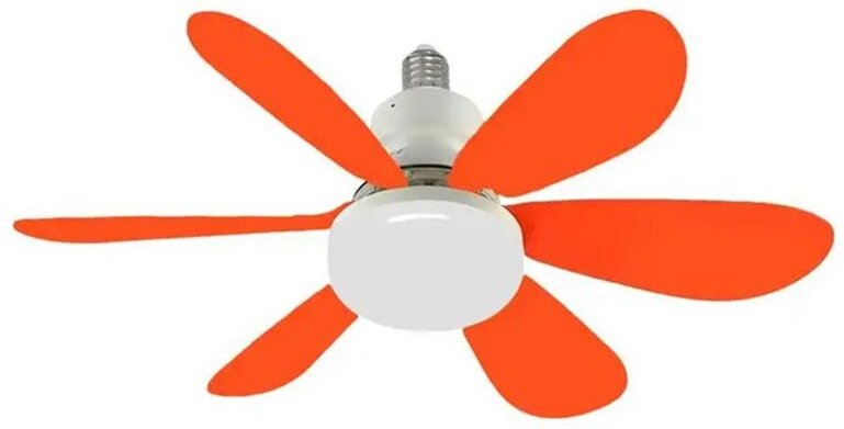 Deckenventilatoren mit E27/26 Sockel Einschraub-Deckenventilator Sockelventilator Deckenventilatoren mit sa