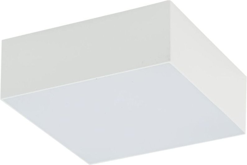 Licht-erlebnisse - led Deckenlampe warmweißes Licht 3000 k 1500 lm b: 11 cm Weiß eckig Modern Deckenleuchte