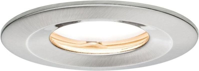 Paulmann Coin Slim LED-Bad-Einbauleuchte 6 W IP65 Eisen (gebürstet)