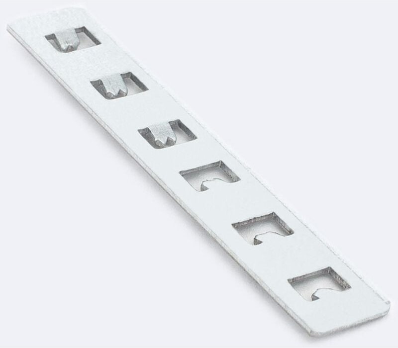 Efectoled - Gerade Verbindung für Magnetschiene 25mm SuperSlim Aufhängung/Einbau 48V Stahl