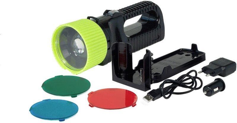 Acculux - LED-Handscheinwerfer UniLux Pro 3,7 v 4400 mAh Li-Ion 270 lm Krt.