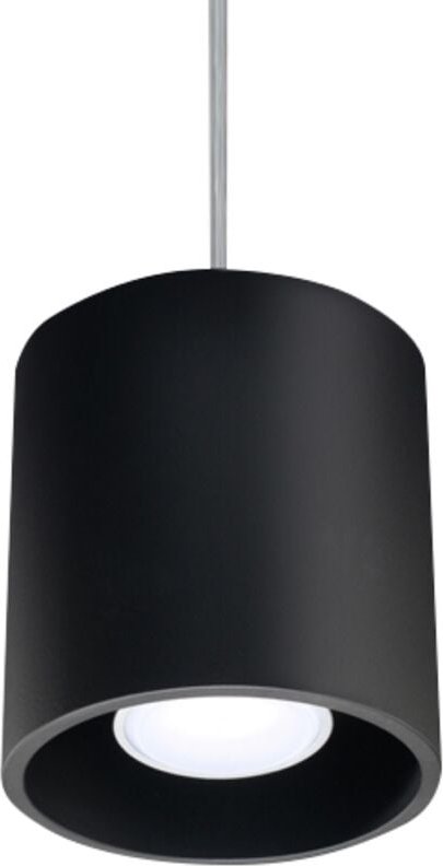 Hängelampe Amero 1 GU10 Schwarz Aluminium Lumilo 00.111.51