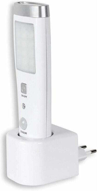 Linghhang - Weiß) Notfall-Sensor-Taschenlampe Anwesenheitssensor-Taschenlampe 60° Winkelerkennung 15 led Wiederaufladbar...