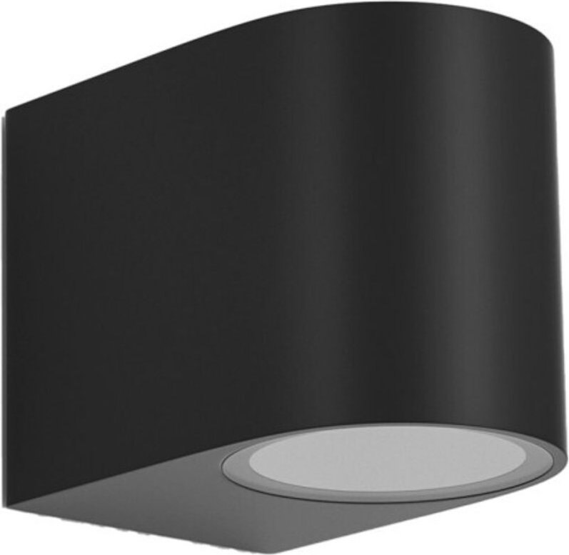 Gazelle Außenwandleuchte 1xgu10 schwarz ip44 8x7x9 cm