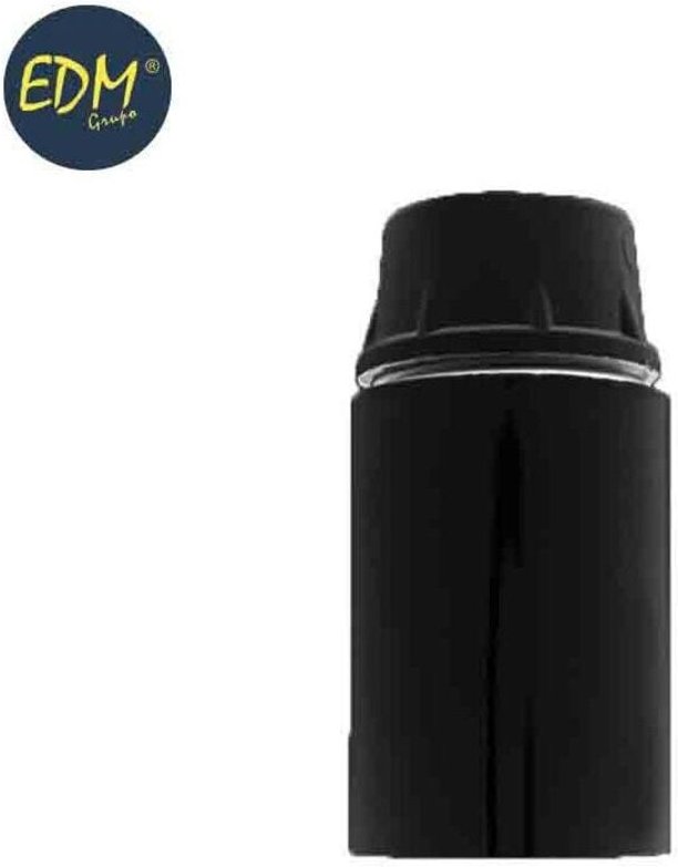 Verstärkte Bakelit-Lampenfassung E14 Schwarz - EDM