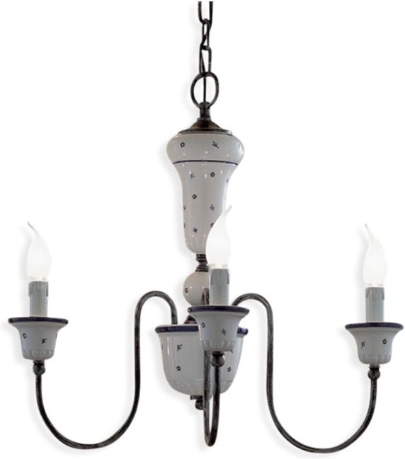 CLASSIC SANREMO C270/3, Deckenleuchte in Keramik, Ferroluce