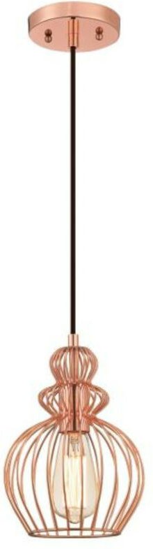 Westinghouse - Pendelleuchte Käfig Kupfer mit 1 Lampe