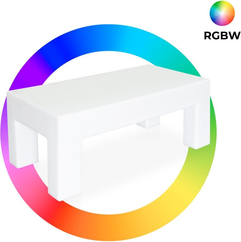 RGBW-Couchtisch - 20W - Wiederaufladbar
