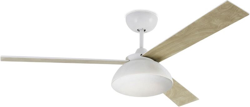 Energiespar Deckenventilator Rodas Weiß mit led
