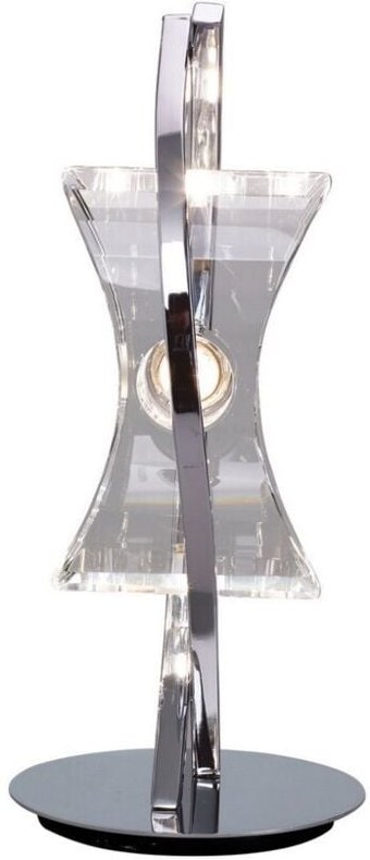 Inspired Mantra - Kromo - Tischleuchte 1 Light G9 Looped Frame, Chrom poliert