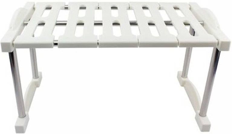 Trade Shop Traesio - Trade Shop - Stapelbares, platzsparendes Regal, stapelbarer Organizer, Küchenschrank, Möbel 20 -