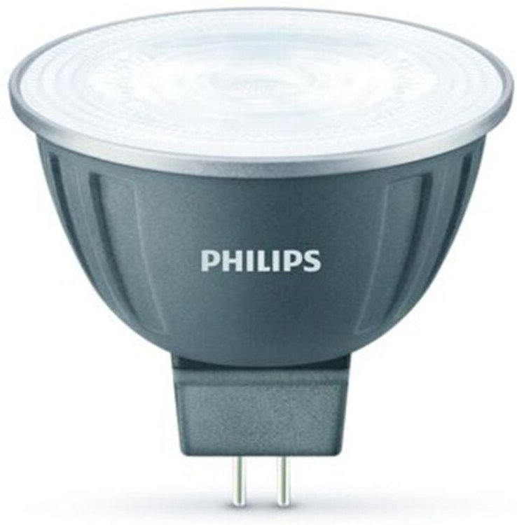 Mas led spotlv-lampe philips mlgu535092736d-gu5,3 7,5w 2700k