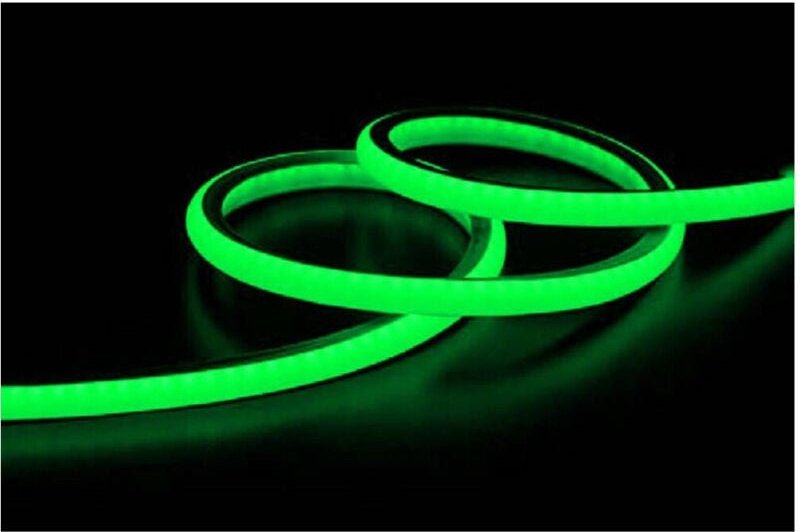 Trade Shop - strip led neon flessibible striscia decorativa 5 mt IP65 vari toni luce U-12V -