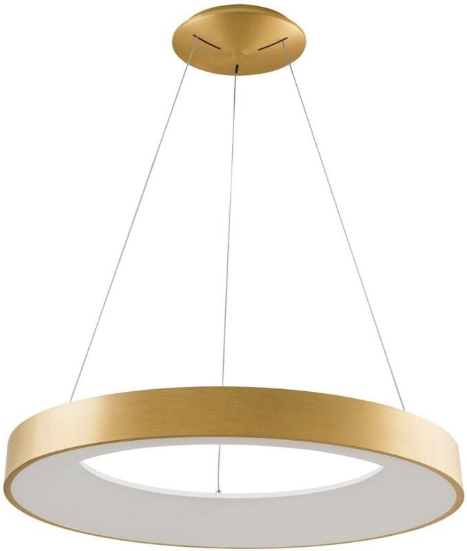 Thumbnail - Giulia - Moderner LED-hängender Anhänger gebürstetes Gold, warmes Weiß 3000K 4400lm - Italux