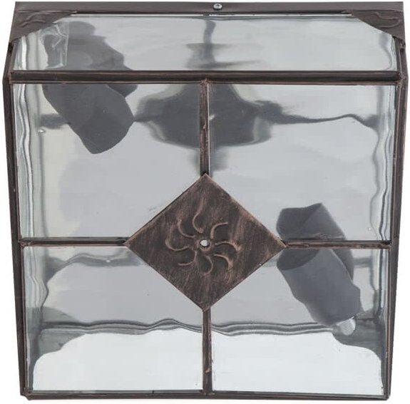 Fabrilamp - Meine Lampe - Wandleuchte Estepa Silber 1xe27 25x20x12