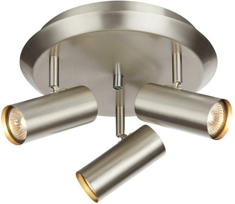 Markslojd BARCELONA - 3 Licht Innenleuchte Spotlight Cluster Lampe Stahl, GU10