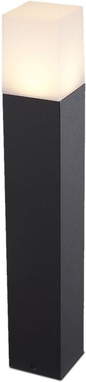 Led Garten Stehleuchte GU10 Lampenfassung (Max 35W) Schwarz Weiß h: 50cm IP54 - V-tac