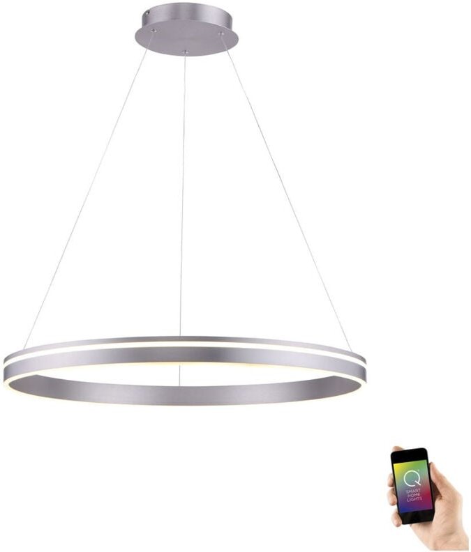 Thumbnail - Paul Neuhaus Q-Vito Pendelleuchte Deckenleuchte Stahl 1x 58W LED 2700-5000K Dimmbar