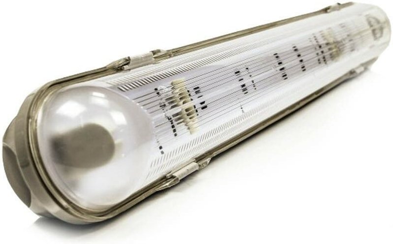 Europalamp - Lot de x12 Boitiers Etanches IP65 150cm pour 1x Tube led T8