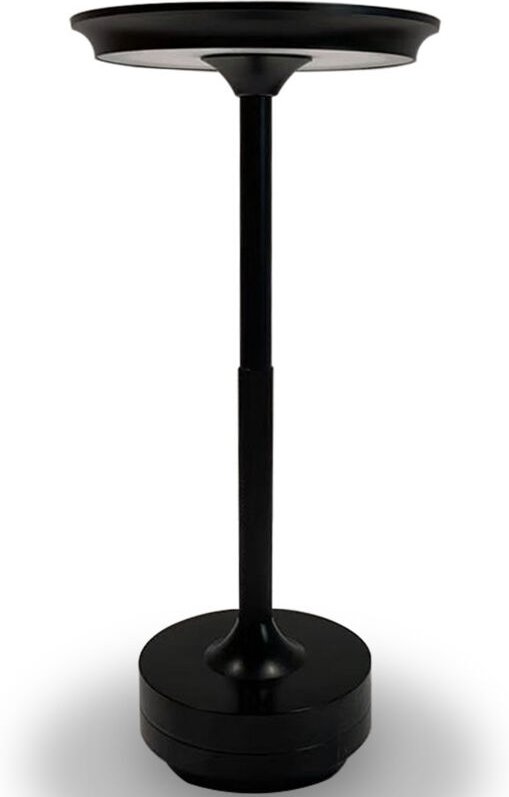 Tragbare LED-Tischlampe – USB-wiederaufladbar – Yurea Schwarz