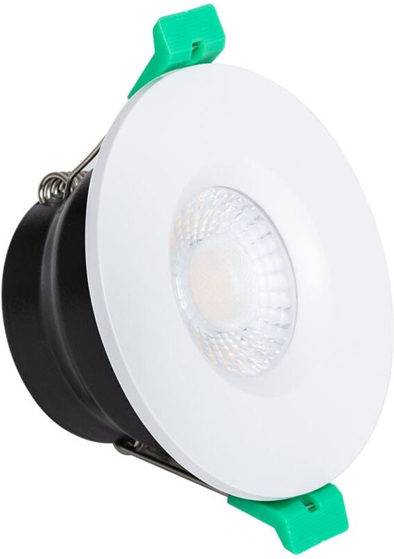 LED Downlight Einbaustrahler 5-8W Rund Feuerfest Dimmbar IP65 Ausschnitt Ø65mm Design Schwarz Wählbar (Neutral-Kalt)
