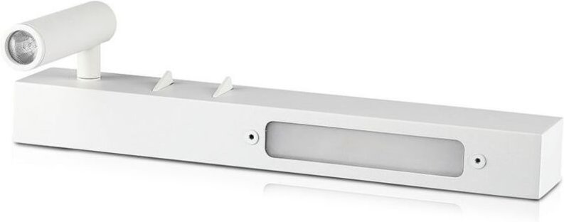 Hotel Leseleuchte mit 2 LEDs 3W und 3W Weiß Farbe Warmweiß - V-tac