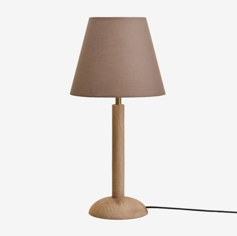 SKLUM Harry Mangoholz Tischlampe Mango-Holz