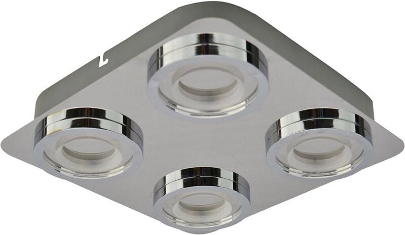 Thumbnail - Aurore Moderne 4-flammige Cluster-Deckenleuchte led, 3000K - Italux