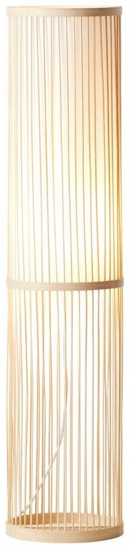 Thumbnail - BRILLIANT Lampe Nori Standleuchte 1flg natur/weiß 1x A60, E27, 40W, geeignet für Normallampen (nicht enthalten) Mit Fußs...