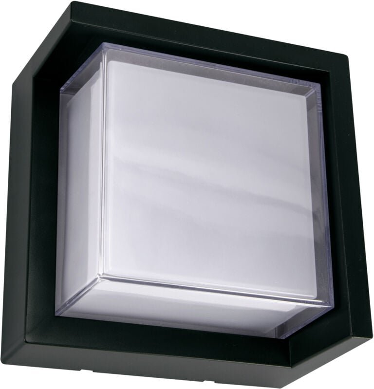 Außen-Garten-Wandleuchte TEKLA LED D 12W 4000K IP54 schwarz