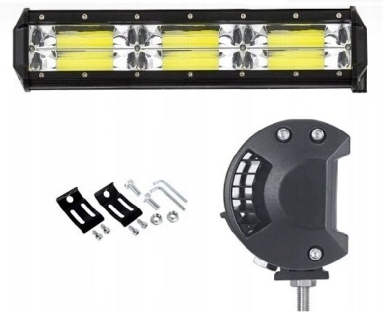 ARBEITSLEUCHTE FÜR TRAKTOR LED BAR 34cm 362W 12 24V CREE LONG-RANGE QUAD