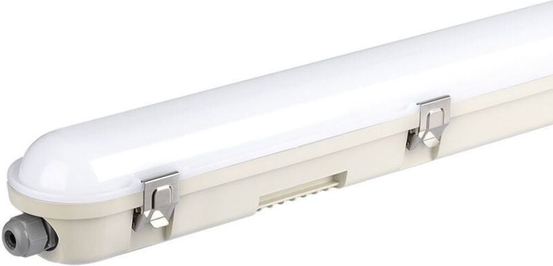 Led Deckenleuchte Samsung Chip 48W 120LM/W 150cm Sensor, Matt Kaltweiß IP65 - V-tac
