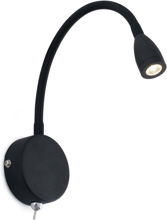 Faro Loke - LED Innenwandleuchte Leselampe Schwarz