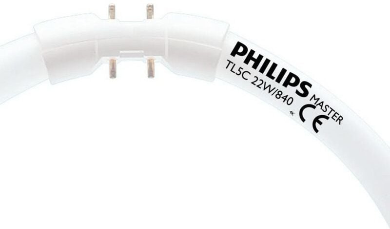 Master TL5 circular 22W/840 1CT/10 Neutralweiß, Ringlampe mit ø 230 mm, dimmbar - Philips