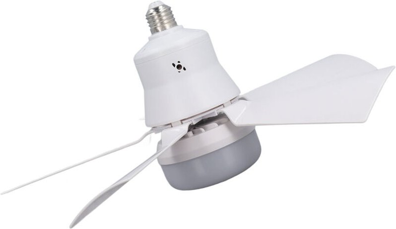 Eosnow 15,7-Zoll-Schraub-Deckenventilatorleuchte mit Fernbedienung, E26-Sockel, dimmbare Leuchten für Garage, Badezimmer...