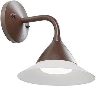 Applique Led 20W 4000K linea petunia corten