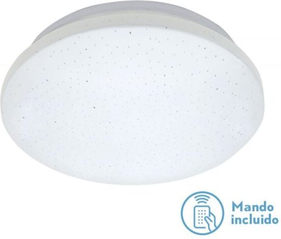 Deckenleuchte 12w 3 temp. palladium white 960lm 25d.