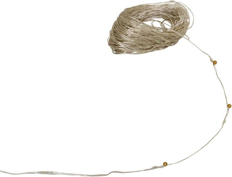 Solar-Lichterkette für den Außenbereich 200 LEDs kaltweiß l.20m Kupfer - Feeric lights & christmas