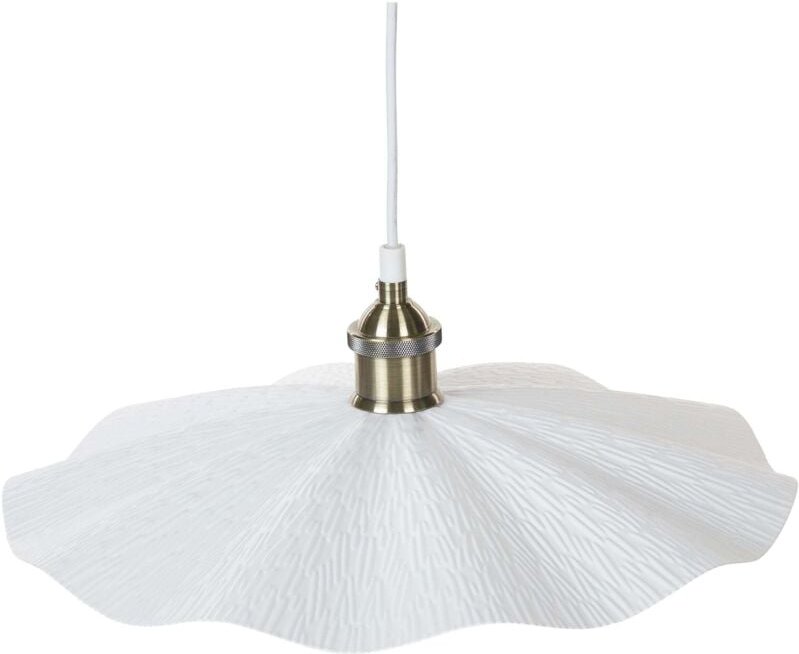 Hängelampe Weißes Messing Metall Modern Industrieller Stil Dekorative Deckenleuchte Wohnzimmer Esszimmer