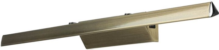 Thumbnail - Licht-erlebnisse - led Bilderleuchte b: 55,5 cm mit Schalter in Messing Antik länglich neutralweiß 3900 k 750 lm