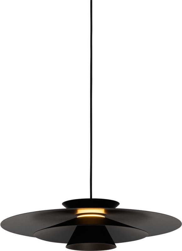 Design Hängelampe schwarz inkl. led 3-stufig dimmbar - Pauline