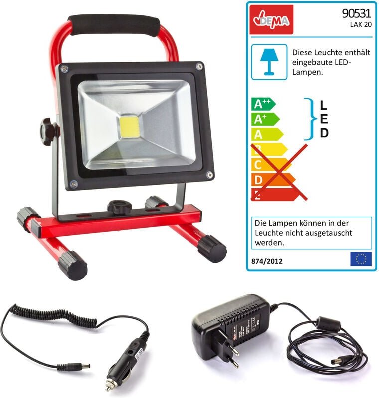 Dema - led Arbeitsleuchte LAK20