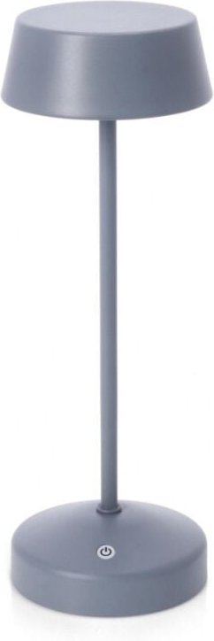 Tischlampe led blau D.11 x 33h aus Metall