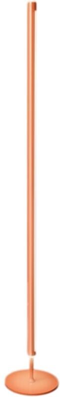 Ray - 25W dimmbare LED-Stehleuchte, 3000K, 2000lm, H160 cm, Fußschalter - Perenz - Orange
