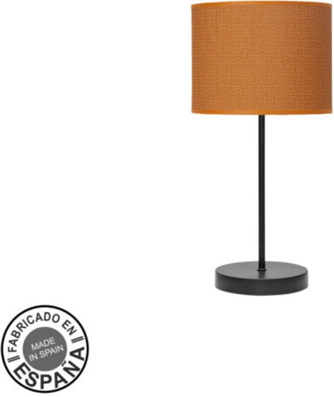 Tischleuchte de Moda 1xe14 Schwarz/orange - Fabrilamp