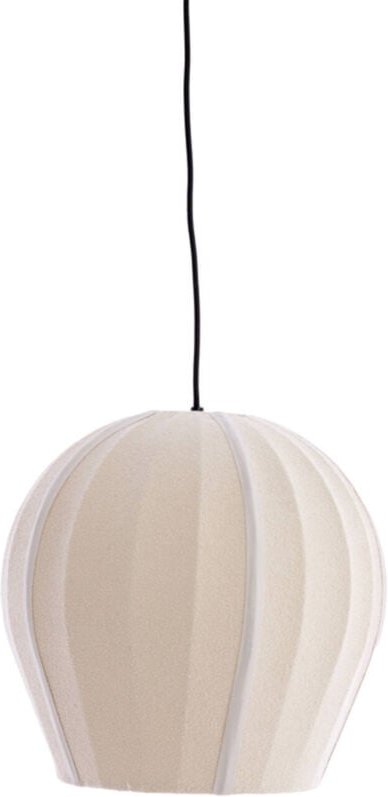 Hängeleuchte - Zagori - beige - textil - E27 - - Light&living