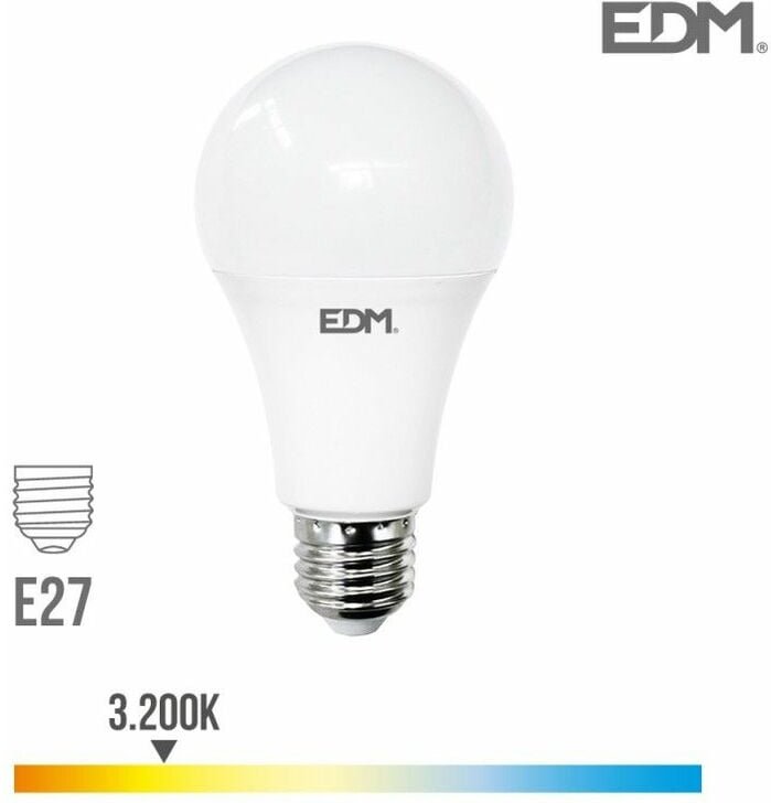 Thumbnail - EDM - Standard LED-Glühbirne E27 24 w 2600 lm 3000 k warmes Licht Ø7 x 13,6 cm
